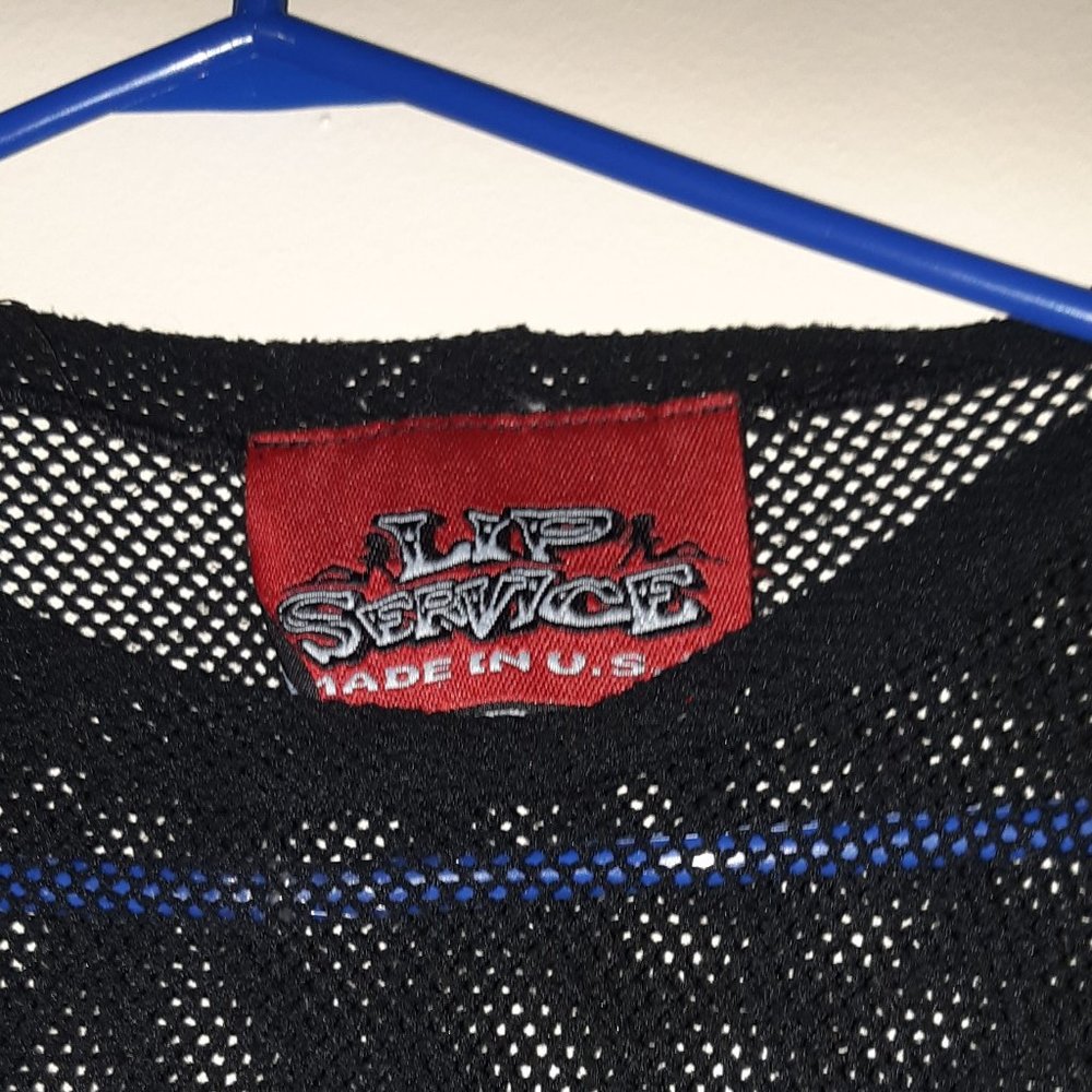 Vintage fishnet shirt